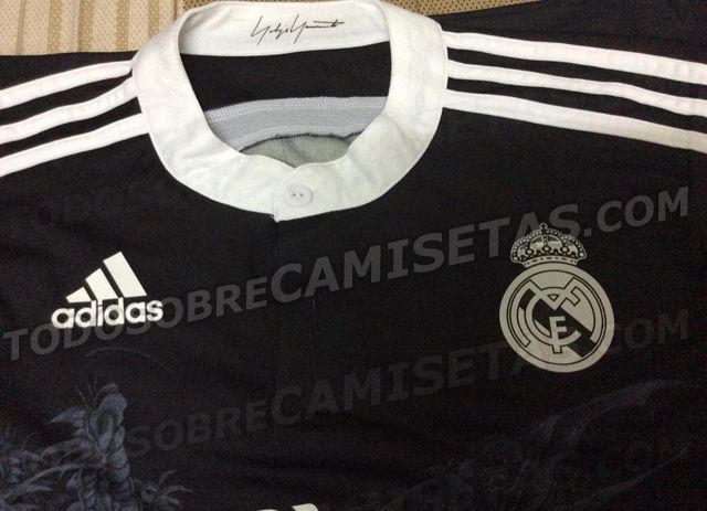 Leaked! Real Madrid's Third Shirt For Next Season Is Black & Has A ...